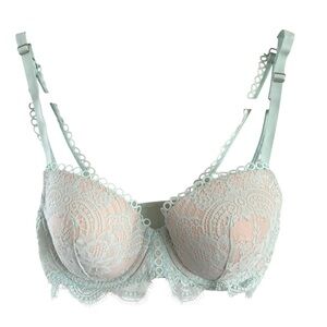 Victoria's Secret Lace Bra - Light Mint